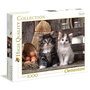 CLEMENTONI Puzzle 1000 Pièces Chatons Mignons Lovely Kittens - 69 x 50 cm