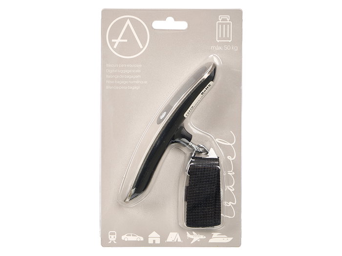 Arte Regal Balance 50 kg Acier Inoxydable Noir 15 x 3 x 10 cm (Set de 16)