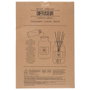 Home Deco Factory Diffuseur en verre avec bâtonnets 500 ml