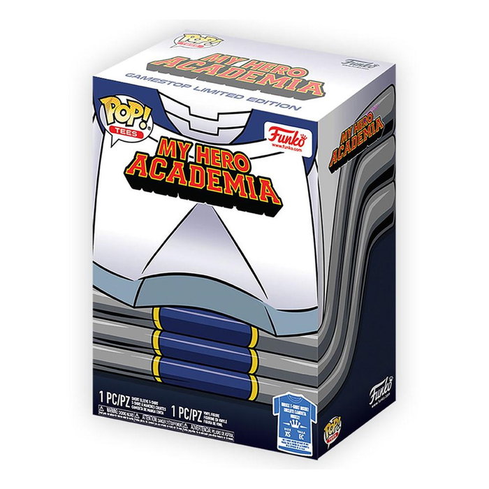 Funko Pop & Tee My Hero Academia Tenya Iida Ingenium Full Mech Suit avec t-shirt XL