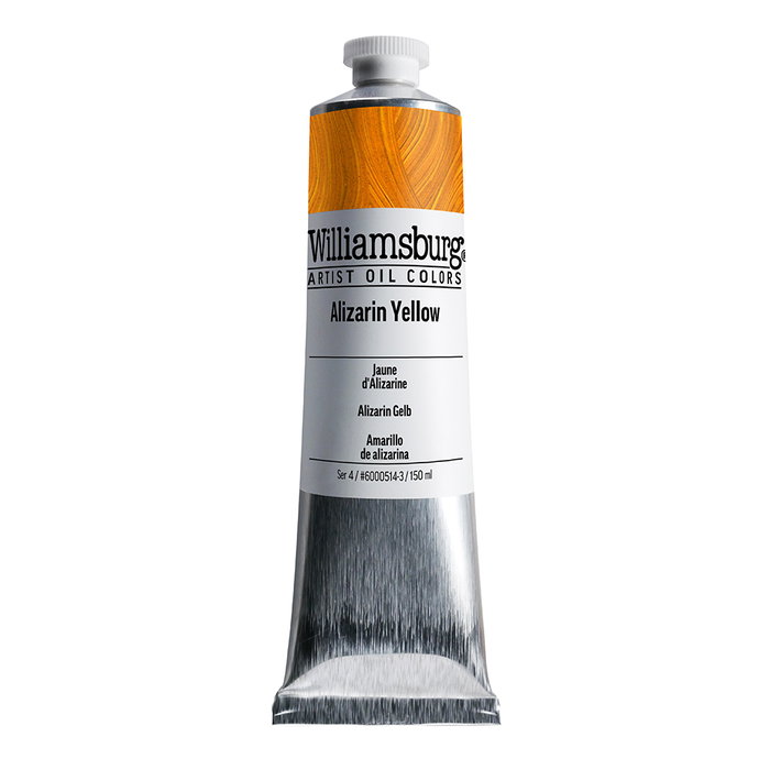 Williamsburg Peinture à l'huile Jaune Alizarine 150 ml Williamsburg Peinture à l'huile Jaune Alizarine 150 ml