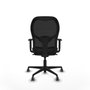 Piqueras y Crespo Chaise de Bureau 1D036G0 Noir
