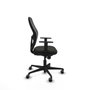 Piqueras y Crespo Chaise de Bureau 1D036G0 Noir