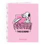 Safta Classeur en Carton Folio 4 Anneaux Mixtes 26,5x33x4cm