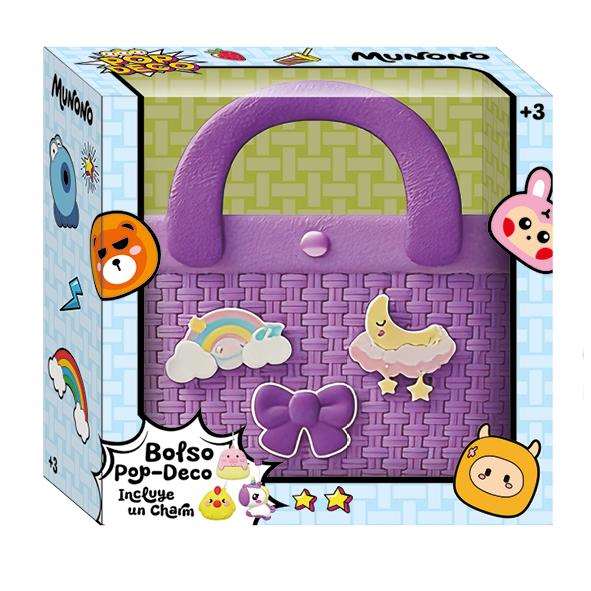 Munono Bolso Pop Deco avec charm et double asa - Modèles surtidos Munono Bolso Pop Deco avec charm et double asa - Modèles surtidos