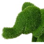 BigBuy Outdoor Figurine Décorative Éléphant en Gazon Artificiel 30 x 60 x 40 cm