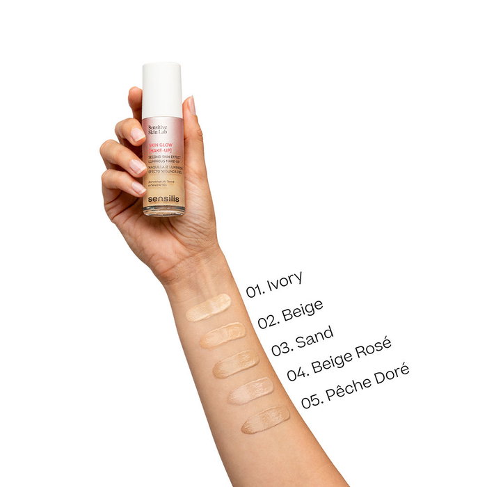 Sensilis SKIN GLOW MAKEUP 05-Pêche Dore 30 ml