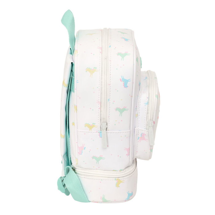 Cartable Safta Unicornio Beige 22 x 27 x 10 cm