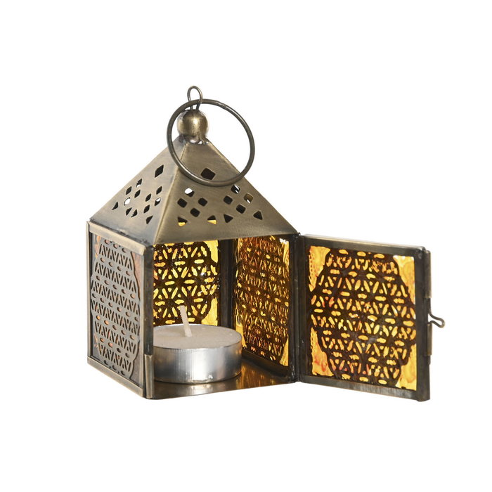 Home ESPRIT Lanterne Design Arabe Doré (Lot de 6)