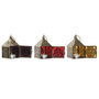 Home ESPRIT Lanterne Design Arabe Doré (Lot de 6)