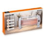 Thulos ET-QH14 Radiateur Quartz 3 Positions 400W/800W/1200W Sécurité Antichute