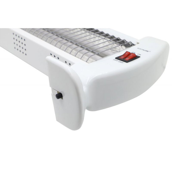 Thulos ET-QH14 Radiateur Quartz 3 Positions 400W/800W/1200W Sécurité Antichute Thulos ET-QH14 Radiateur Quartz 3 Positions 400W/800W/1200W Sécurité Antichute