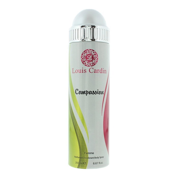 Louis Cardin Compassion Déodorant en spray pour femmes 200 ml Louis Cardin Compassion Déodorant en spray pour femmes 200 ml