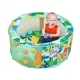 Bright Starts Piscine à balles pliable pour bébé Rowdy Rainforest avec 20 balles, sac de transport inclus (80 cm de diamètre)