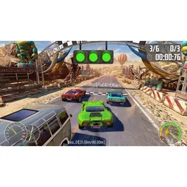 Just For Games Turbo Booster Racing - Kit Volants et Jeu pour PS5 et Nintendo Switch