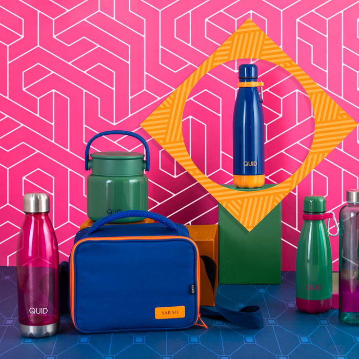 Bouteille d'eau Quid Sarao Rose Plastique 750 ml (24 Unités) Bouteille d'eau Quid Sarao Rose Plastique 750 ml (24 Unités)