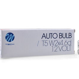 M-Tech MTECZ39 Lampe Halogène W2.3W 12V Transparent 10 Unités