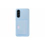Samsung Coque avec porte-cartes pour Galaxy A56 5G - Bleu