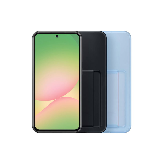 Samsung Coque avec porte-cartes pour Galaxy A56 5G - Bleu