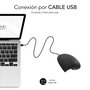 Souris Optique Ergonomique Subblim SUBMO-EDGVU01 Noir 1600 dpi