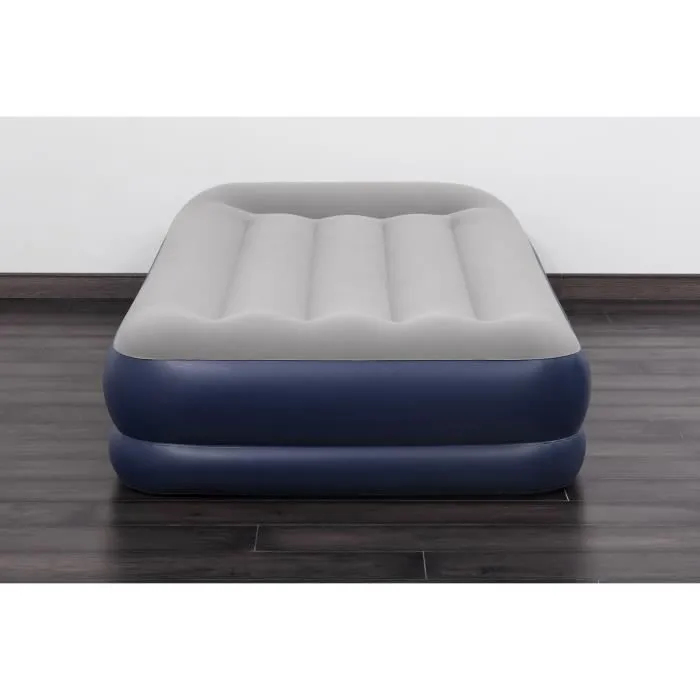 Bestway - Matelas gonflable 1 place avec pompe intégrée, 191 x 97 x 36 cm - Pour camping et invités