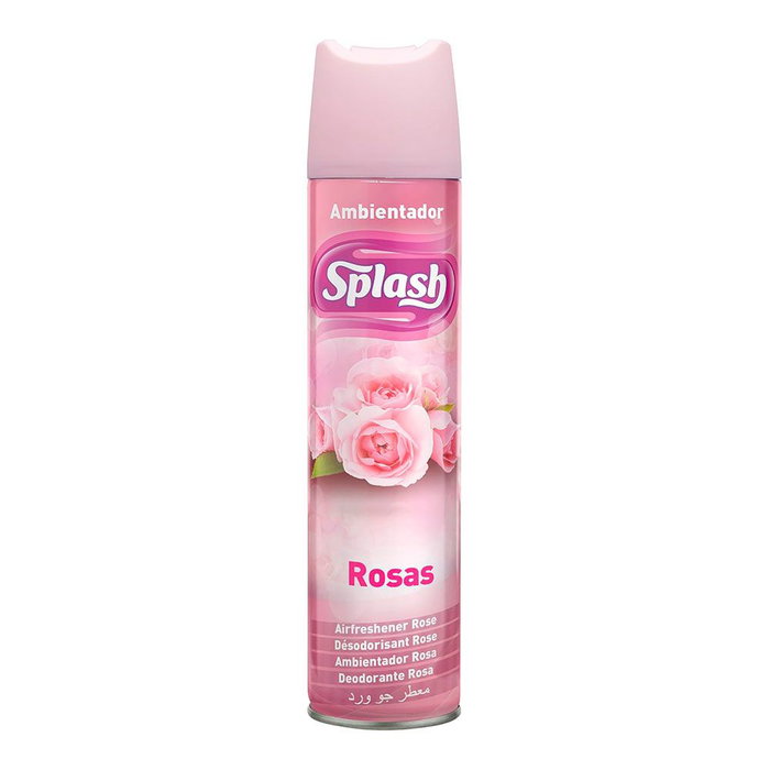 Splash Ambientador rosas spray 300 ml Splash Ambientador rosas spray 300 ml