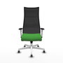 Piqueras y Crespo Chaise de Bureau Albacete Vert et Noir