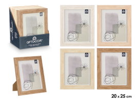 GIFTDECOR Lot de 24 cadres photo effet pierre 20x25 cm