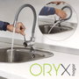 ORYX Mitigeur de cuisine monocommande avec bec flexible haut
