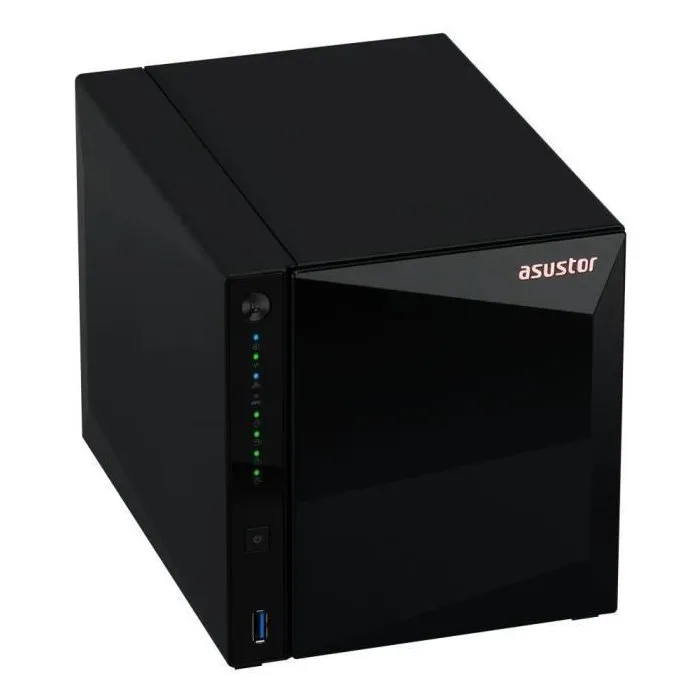 Asustor Drivestor 4 Pro Gen2 NAS AS3304T v2 - Serveur 4 baies, Quad-Core 1.7 GHz, 2 Go DDR4, port 2.5 GbE, pour stockage et streaming 4K