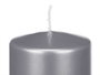 Acorde Bougie Taco Large Argentée 15 cm Cire (Set de 12)