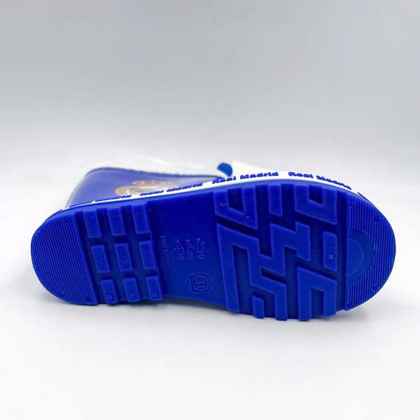 Cerdà - Bottes de Pluie PVC avec Logo Real Madrid - Motif T028 - Taille 28 - Pour Enfants à partir de 3 ans - Bleu