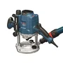 Bosch Professional Défonceuse plongeante GOF 1250 CE, réglage micrométrique 1/10 mm, avec L-BOXX, Réf. 0601626001