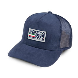 Sparco S01352BM Casquette Trucker Azur Marine