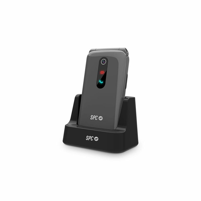 Téléphone portable pour personnes âgées SPC Stella 3 Noir Gris 128 GB 128 MB 2,4"