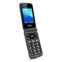 Téléphone portable pour personnes âgées SPC Stella 3 Noir Gris 128 GB 128 MB 2,4"