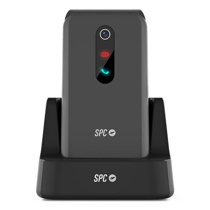Téléphone portable pour personnes âgées SPC Stella 3 Noir Gris 128 GB 128 MB 2,4"