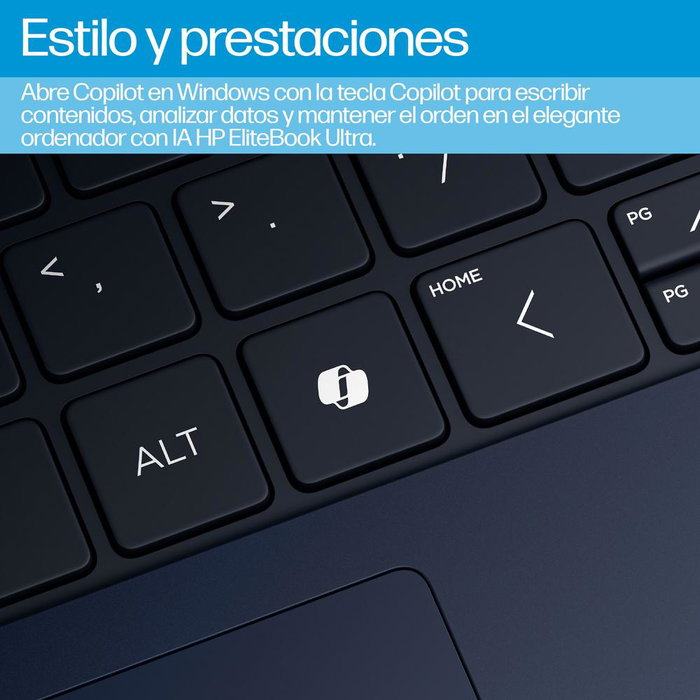HP Elitebook Ultra G1Q X1E-78-100 - Ordinateur portable 14" 2.2K tactile, Qualcomm Snapdragon X Elite, 32 Go RAM, 1 To SSD, Windows 11 Pro