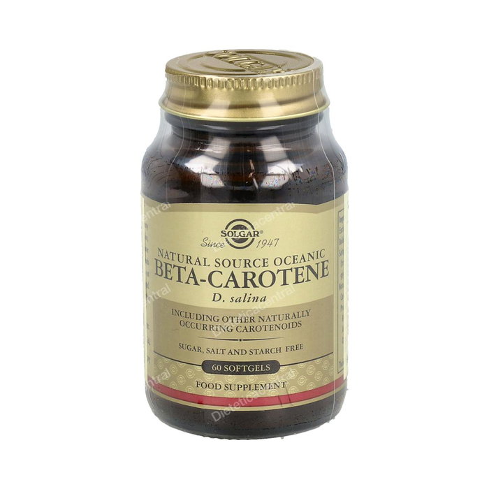 Solgar Bêta-carotène Océanique 7 mg 60 capsules molles Solgar Bêta-carotène Océanique 7 mg 60 capsules molles