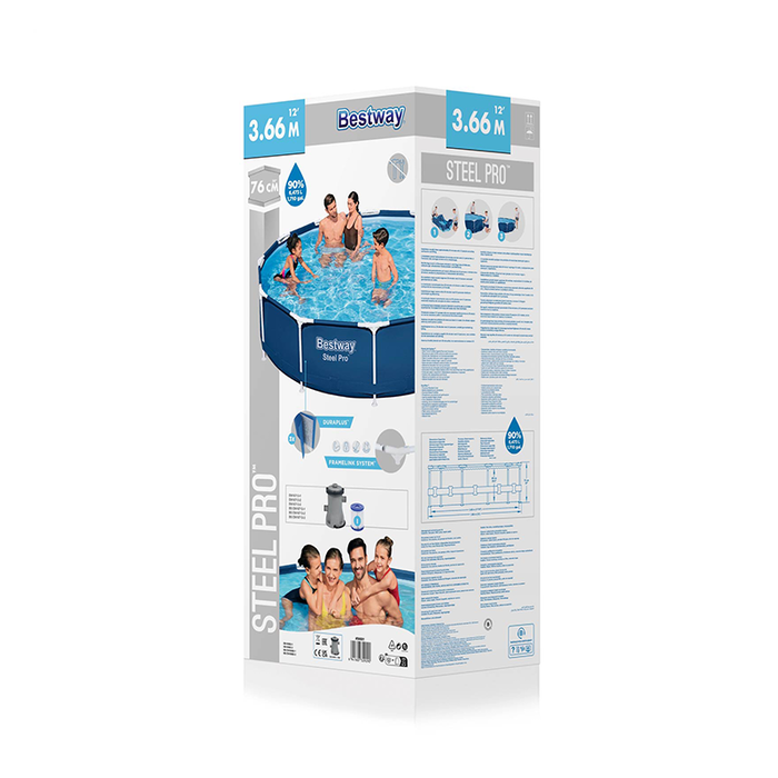 Bestway 56681 Piscine Rigide Adulte avec Filtre 366x76 cm Jardin Bestway 56681 Piscine Rigide Adulte avec Filtre 366x76 cm Jardin