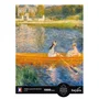 Sentosphere - Puzzle Calypto 1000 pièces - 'La Yole' de Pierre-Auguste Renoir - Toucher soyeux - À partir de 9 ans