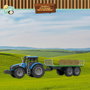 TACHAN Tractor Bleu avec Remorque Jouet 1:32 - À Friction, avec Lumières et Sons - Référence T0105 - Jouet Agricole Enfant