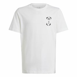 T shirt à manches courtes Adidas EURO 24 Blanc