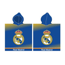 REAL MADRID Poncho serviette en coton