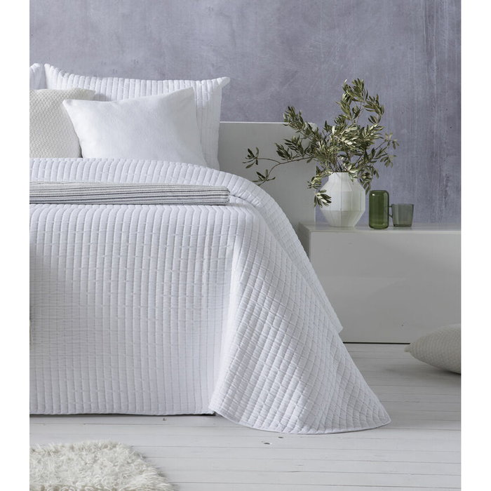 Couvre-lit Hosteline AGNES Blanc Lit 1 persone (1 Pièce) Couvre-lit Hosteline AGNES Blanc Lit 1 persone (1 Pièce)