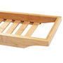 Cosmetic Club Support-étagère de baignoire en bambú