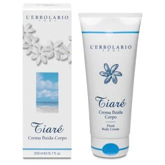 L'ERBOLARIO Tiare Crème Fluide Corps 200ml Hydratante Sans Silicone L'ERBOLARIO Tiare Crème Fluide Corps 200ml Hydratante Sans Silicone