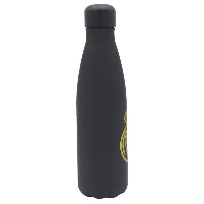 CYP BRANDS Gourde isotherme en acier inoxidable 500ml avec logo Real Madrid, maintient chaud 12h et froid 24h sans BPA, bouchon étanche