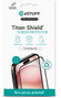 eSTUFF - Film de protection d'écran intégral INFINITE Titan Shield® pour iPhone 16 - Verre trempé 9H avec 60% de verre recyclé et kit de nettoyage