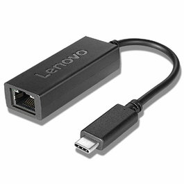 Lenovo Adaptateur Ethernet USB-C vers RJ-45 Noir